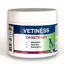 Laad de afbeelding in de galerijviewer, Vetiness Ohrenpads met Aloë Vera 100 Pads
